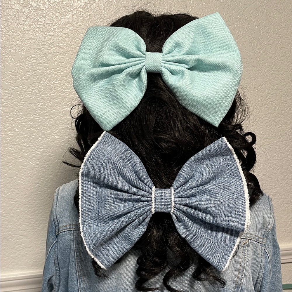 Coquette Large Hairbow Bundle Lot Kawaii Cottagecore Preppy Bows Festival Twee